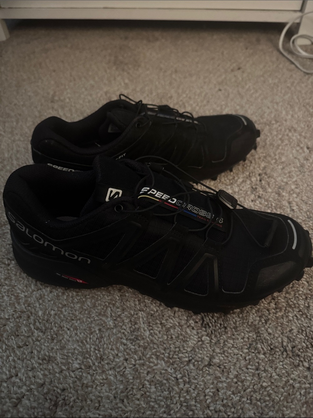 Salomon Speed Cross 4 Black Men's Trail Running Shoes